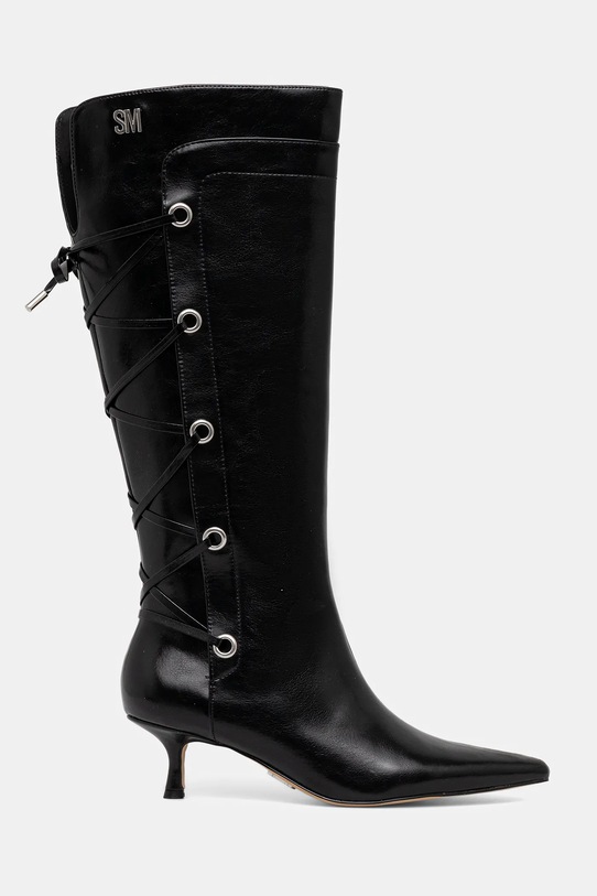 Steve Madden kozaki Ballpark 11005048.001 czarny AW25