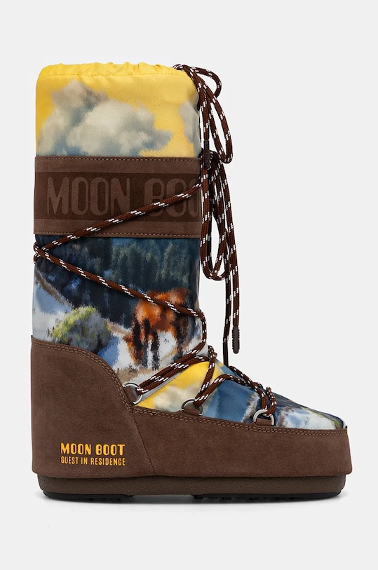 Moon Boot śniegowce MB X GIR ICON POSTCARD 80D1403090.M062 brązowy AW25