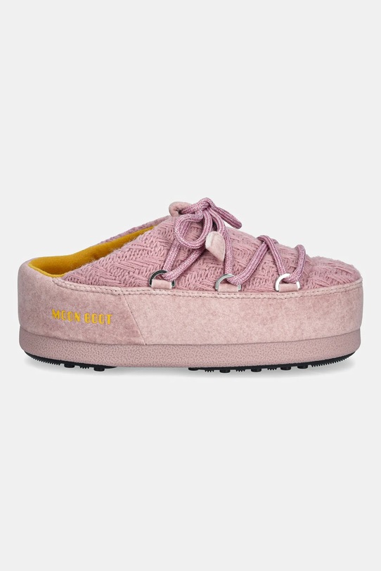 Moon Boot śniegowce MB X GIR EVX MULE KNIT 80D1470140.J038 różowy AW25