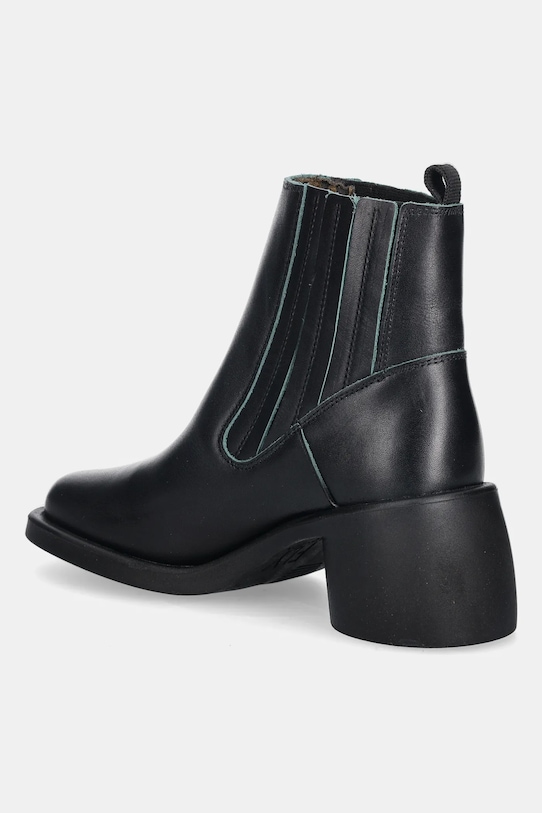 Obuwie Fly London sztyblety skórzane HAIL310FLY P145310003 czarny