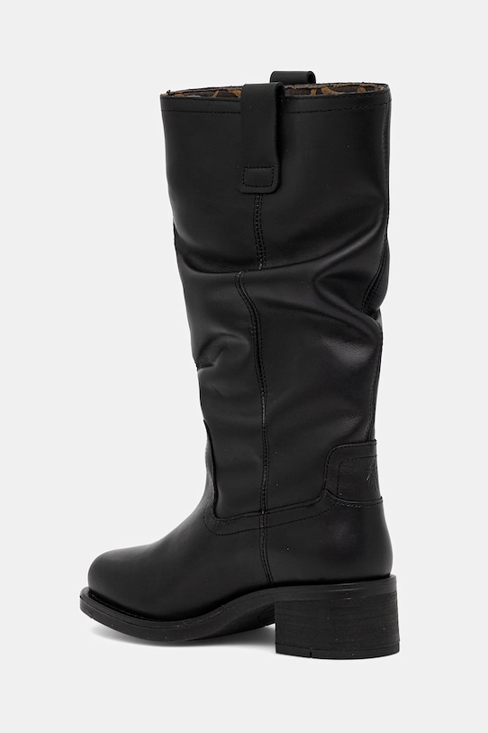 Boty Kožené kozačky Fly London RINT246FLY P145346000 černá