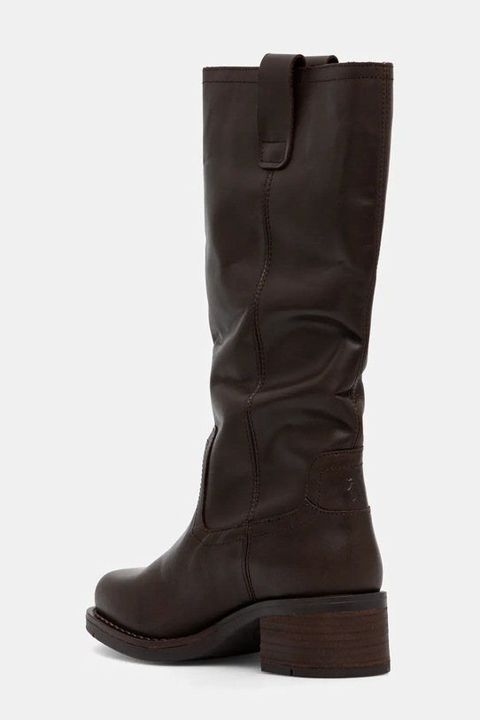 Încălțăminte Fly London ghete de piele RINT246FLY P145346001 maro