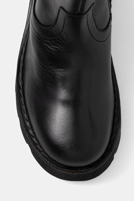 Fly London botki skórzane BERF160FLY czarny P211160000