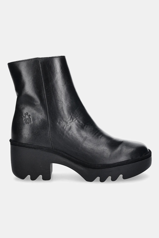 Fly London cizme de piele TOOR513FLY P501513001 negru AW25