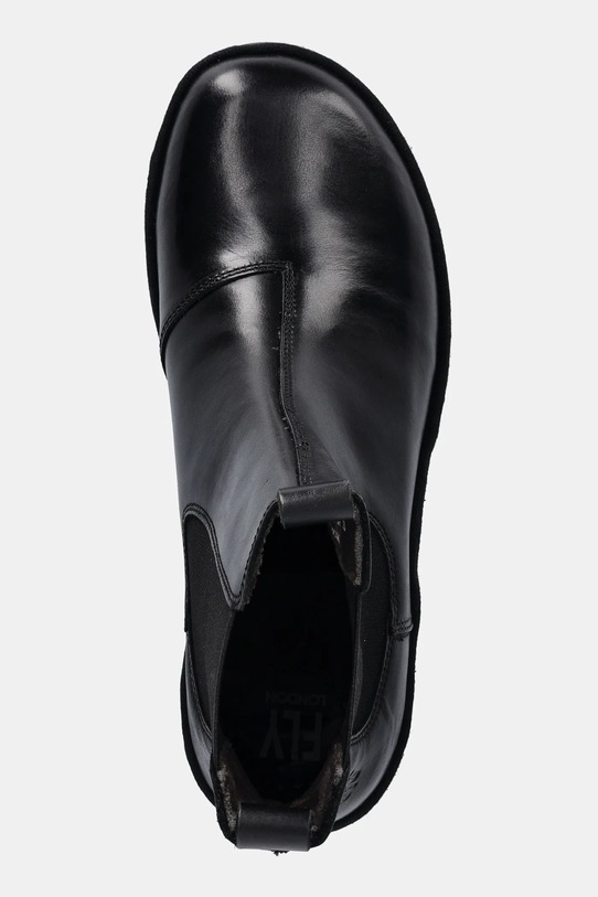 Fly London botki skórzane TRIG514FLY czarny P501514001