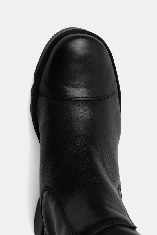 Шкіряні чоботи Fly London BADI601FLY чорний P501601000