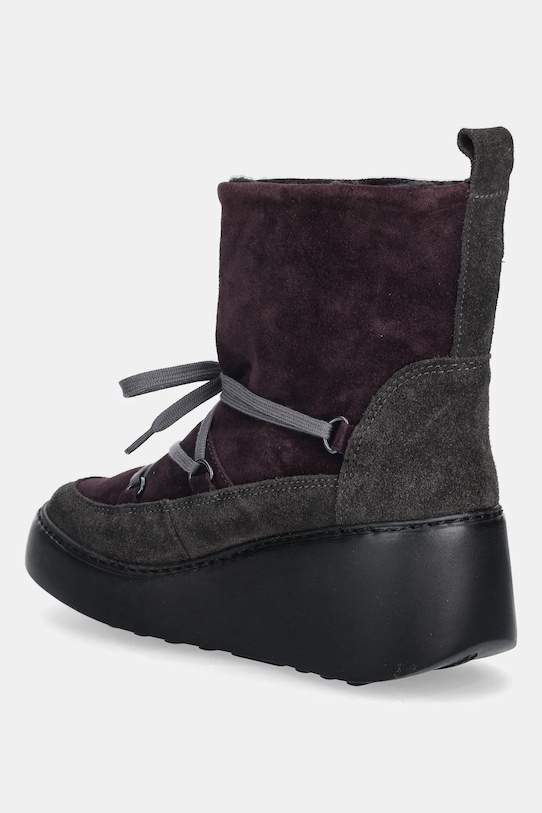 Obuwie Fly London śniegowce zamszowe DERE725FLY P601725002 fioletowy