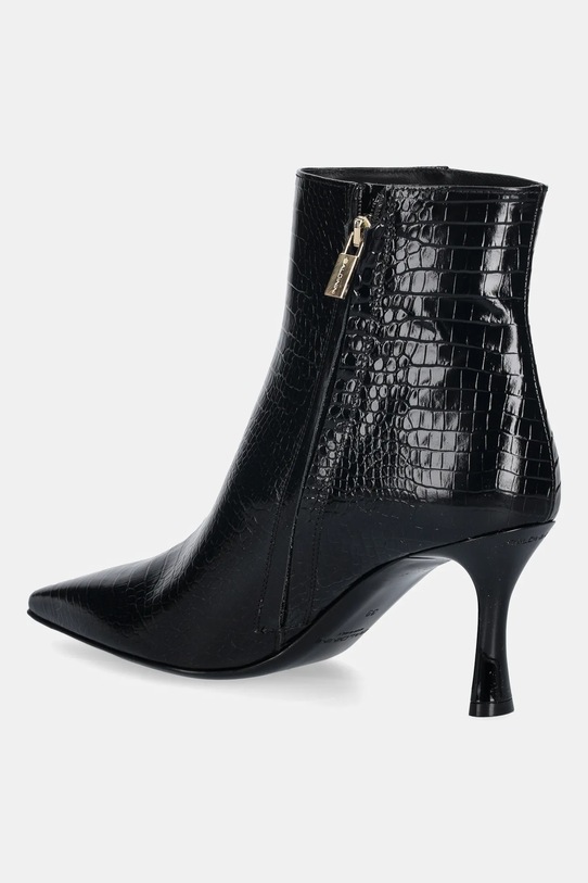 Obuwie Baldinini botki skórzane D6B122P7COCC.0000 czarny