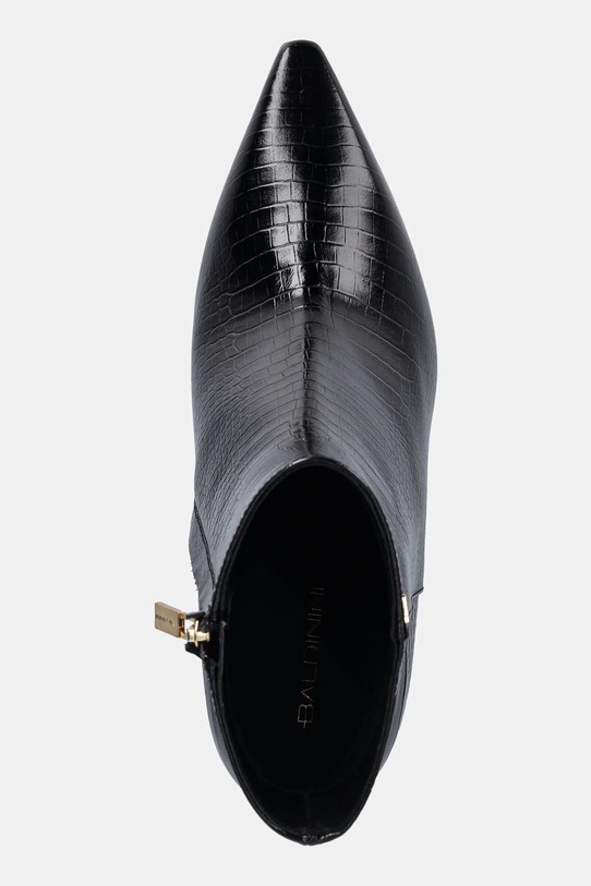 Baldinini botki skórzane czarny D6B122P7COCC.0000