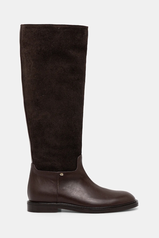 Baldinini kozaki skórzane D6B146P1VICR.3080 brązowy AW25