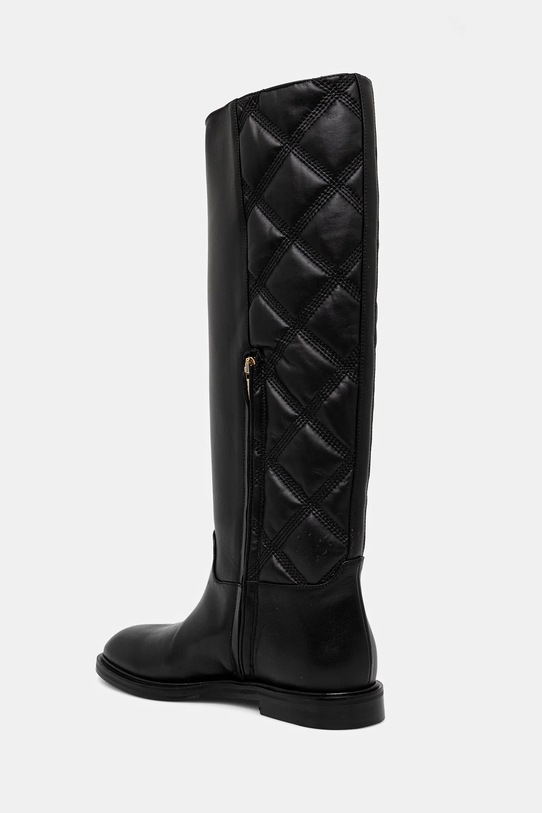 Obuwie Baldinini kozaki skórzane D6B505P1VINT.0000 czarny