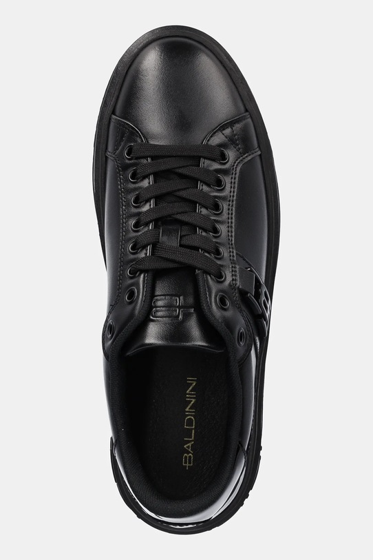 Baldinini sneakersy skórzane czarny D6B810T1VTVN.0000