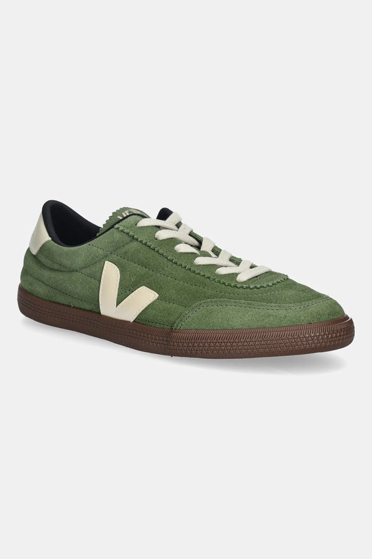 Veja sneakers in pelle Panenka pelle fiore verde FU0320902A