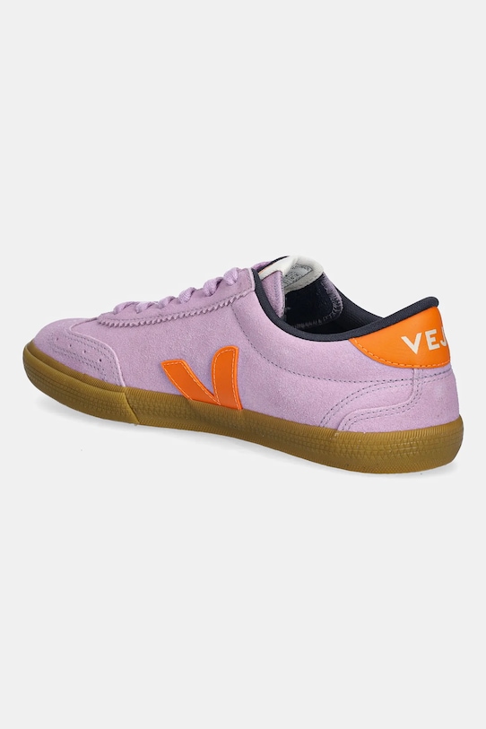 Scarpe Veja sneakers in pelle Volley VO0320887A violetto