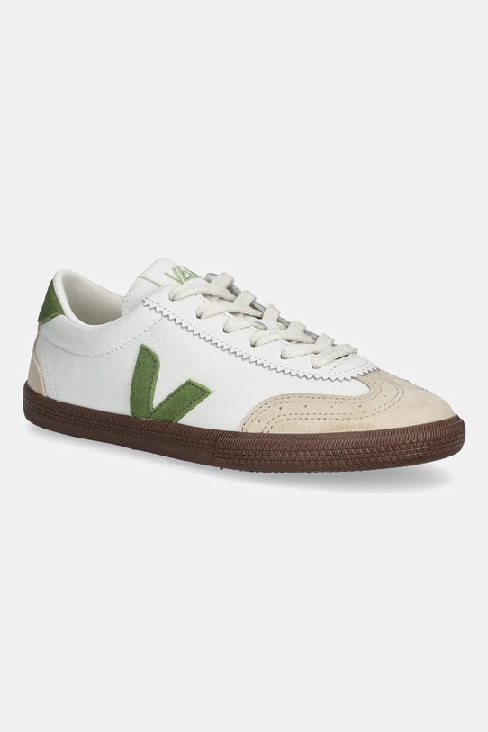 Veja sneakersy skórzane Volley niska biały VO2020875A