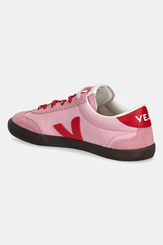 Obuwie Veja sneakersy skórzane Volley VO2021182A różowy