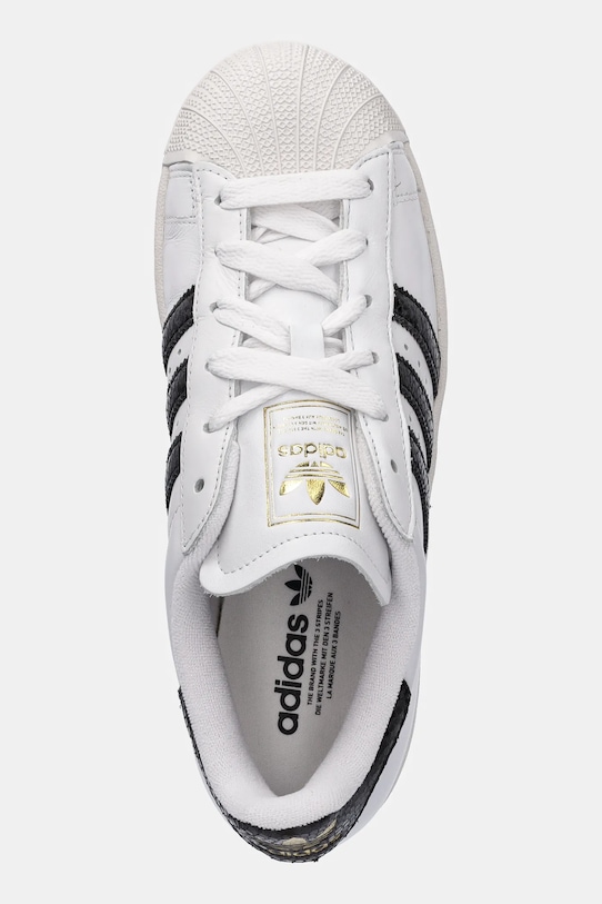 Kožené tenisky adidas Originals Superstar II biela JP8162