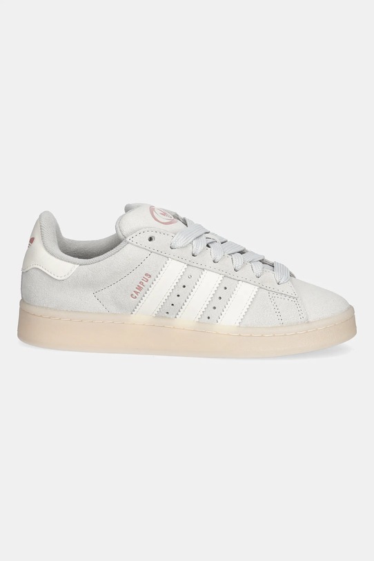 adidas Originals sneakersy skórzane Campus 00s JQ8319 szary AW25