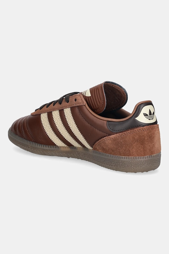 Obuwie adidas Originals sneakersy skórzane Samba Jp JR0962 brązowy