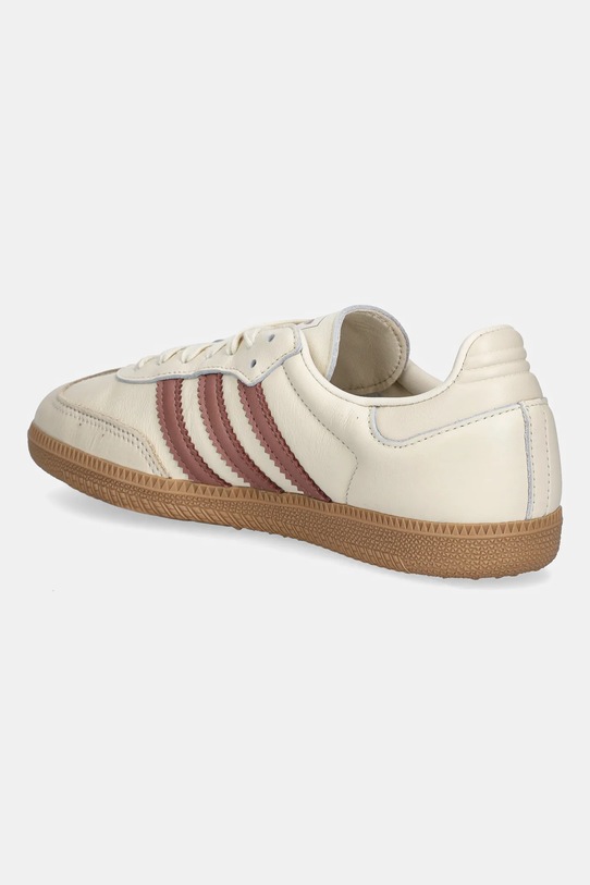 Obuwie adidas Originals sneakersy skórzane Samba Og JS1361 beżowy