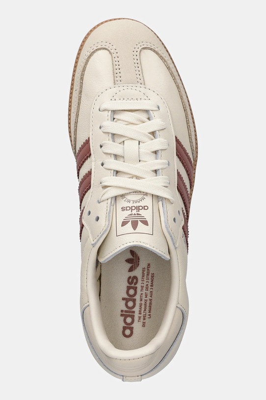 adidas Originals sneakersy skórzane Samba Og beżowy JS1361