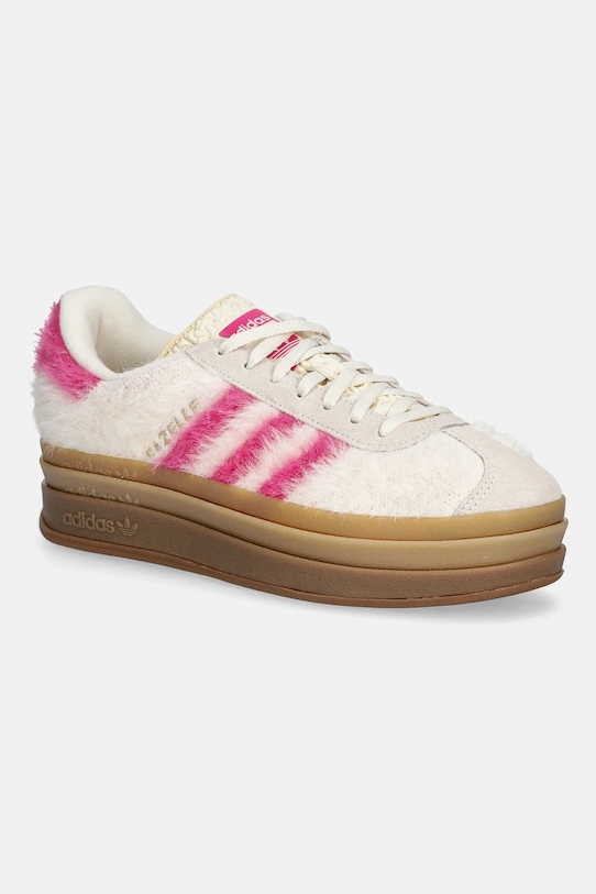 adidas Originals sneakersy Gazelle Bold tekstylny beżowy JS3908