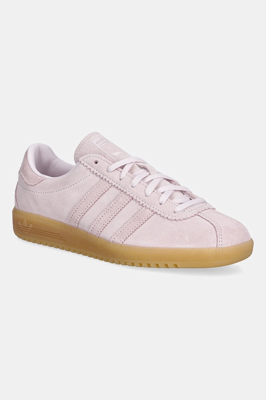 adidas Originals sneakersy zamszowe Bermuda płaska różowy JS3973