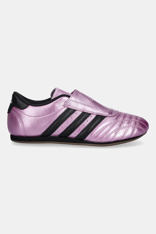 adidas Originals sneakersy skórzane Teakwondo JS4026 fioletowy AW25