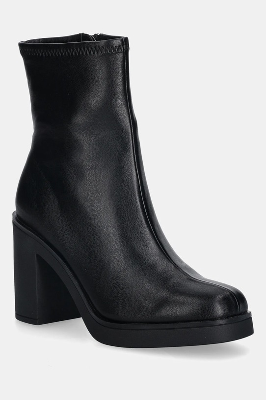 Μποτάκια Steve Madden Mesmerize απομίμηση λείου δέρματος μαύρο 11005105.001
