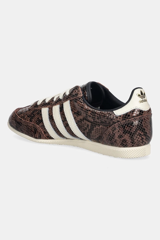 Obuwie adidas Originals sneakersy skórzane Japan W JS4022 brązowy