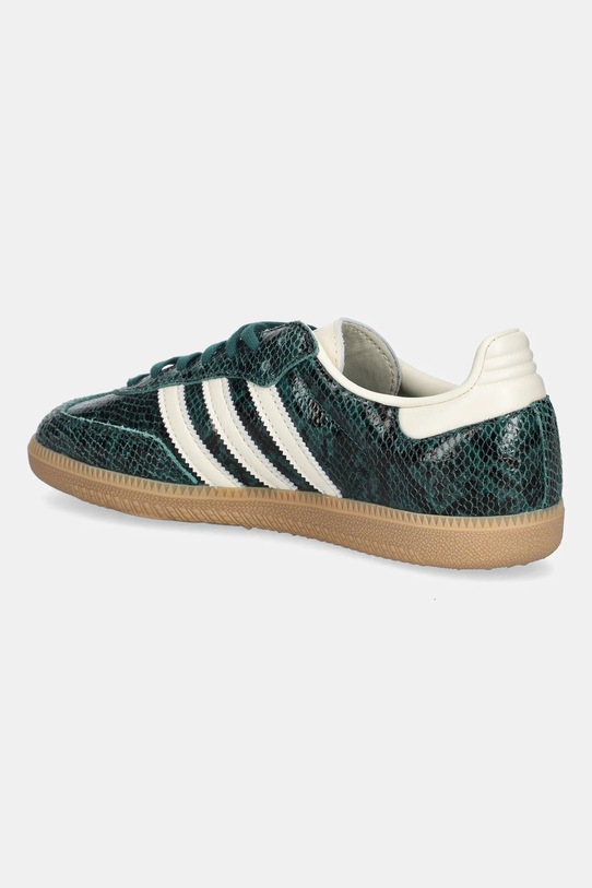 Obuwie adidas Originals sneakersy skórzane Samba Og W JR8848 zielony