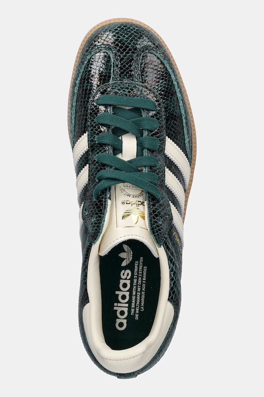 adidas Originals sneakersy skórzane Samba Og W zielony JR8848