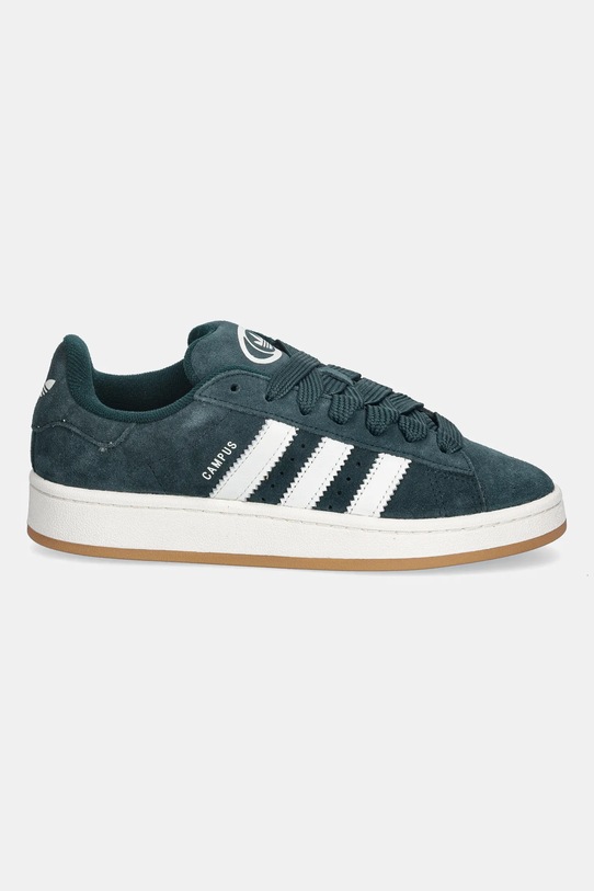 Tenisice od brušene kože adidas Originals Campus 00S W JQ8291 zelena AW25