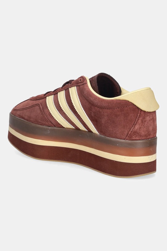 Obuwie adidas Originals sneakersy Gazelle Stack W JS3928 brązowy