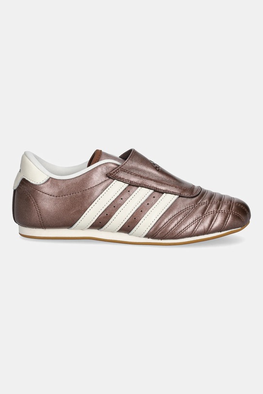 adidas Originals sneakersy skórzane Adidas Taekwondo W JS4025 brązowy AW25