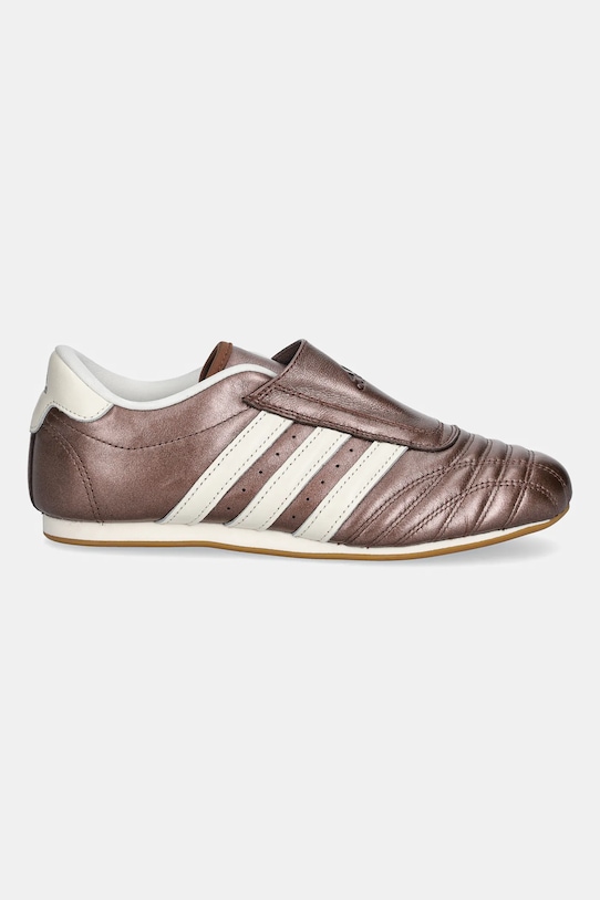 adidas Originals sneakersy skórzane Adidas Taekwondo W JS4025 brązowy AW25