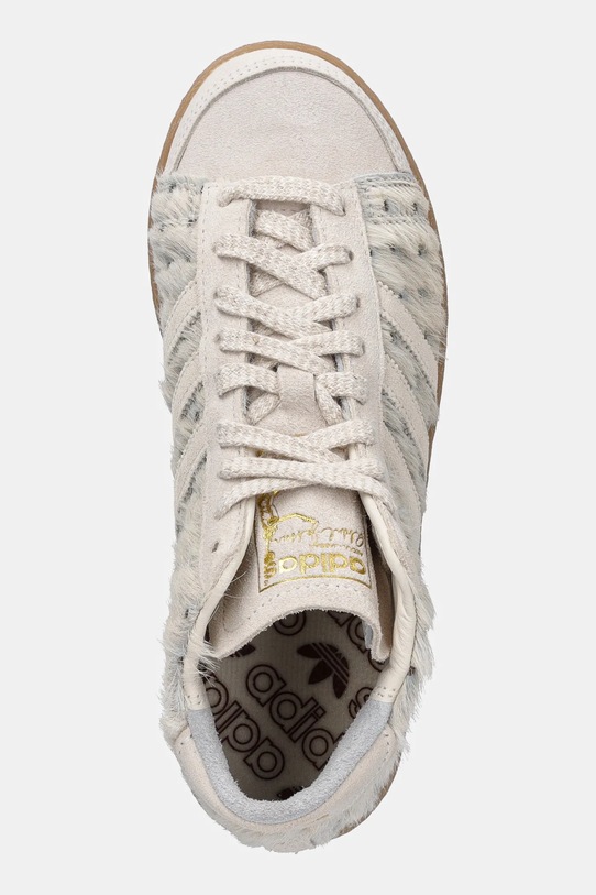adidas Originals sneakersy skórzane Jabbar Hi W beżowy JS0799
