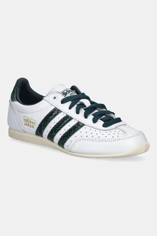 adidas Originals sneakersy skórzane Japan W płaska biały JQ9062