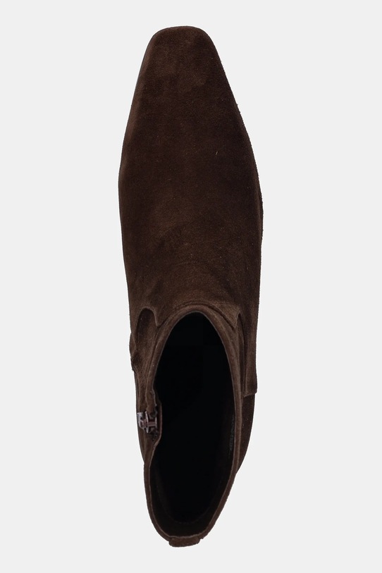Nokwol botki zamszowe Dusty Chocolate Suede brązowy Dusty.Chocolate.Suede