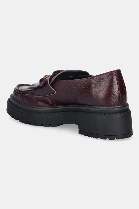 Obuwie Nokwol mokasyny skórzane Perry Burgundy Leather Perry.Burgundy.Leather bordowy