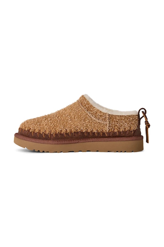 UGG śniegowce W Classic Micro Biarritz brązowy 1171411.CHE