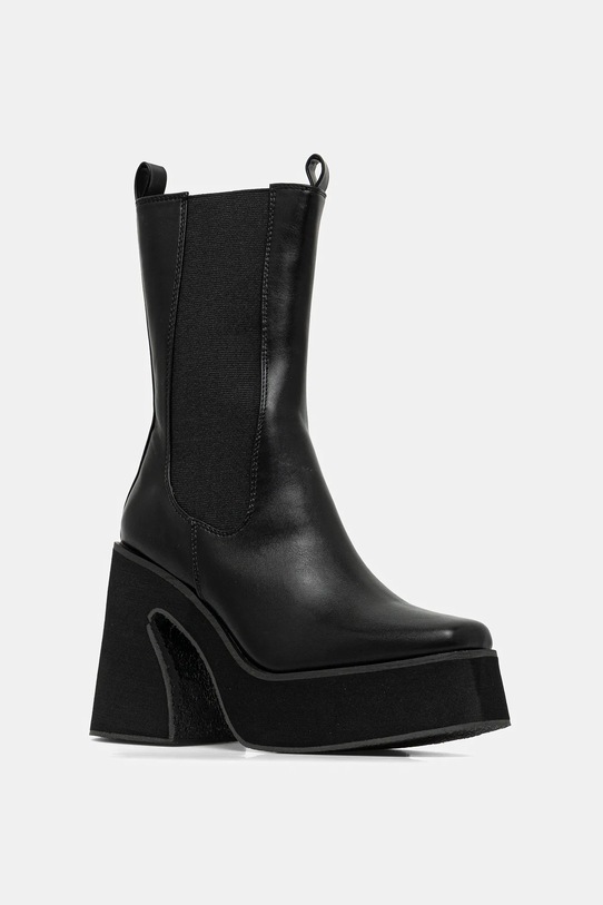 Koi Footwear stivaletti chelsea block heel nero GT3