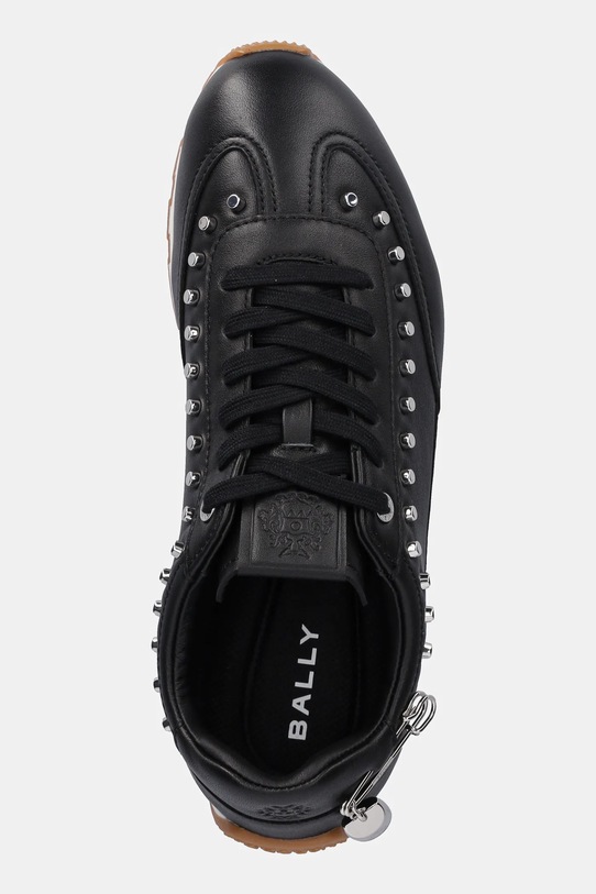 Bally sneakersy skórzane QUARRY czarny WK00D3.VT012.U901P