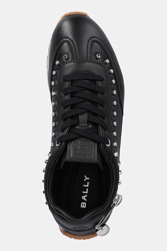 Шкіряні кросівки Bally QUARRY чорний WK00D3.VT012.U901P