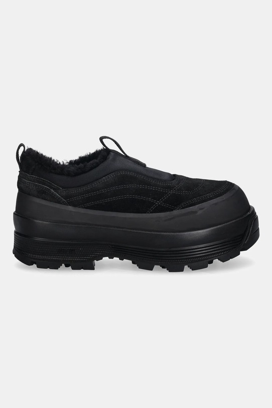 Diemme cizme de zăpadă din piele întoarsă badia basso shearli DI25FWLBW.F01S006BLK negru AW25
