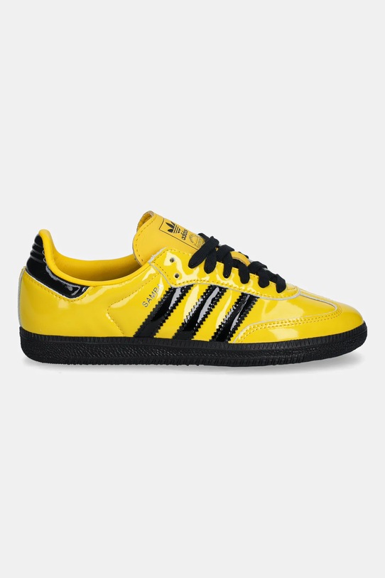 Kožené tenisky adidas Originals Samba OG W JR8749 žlutá AW25