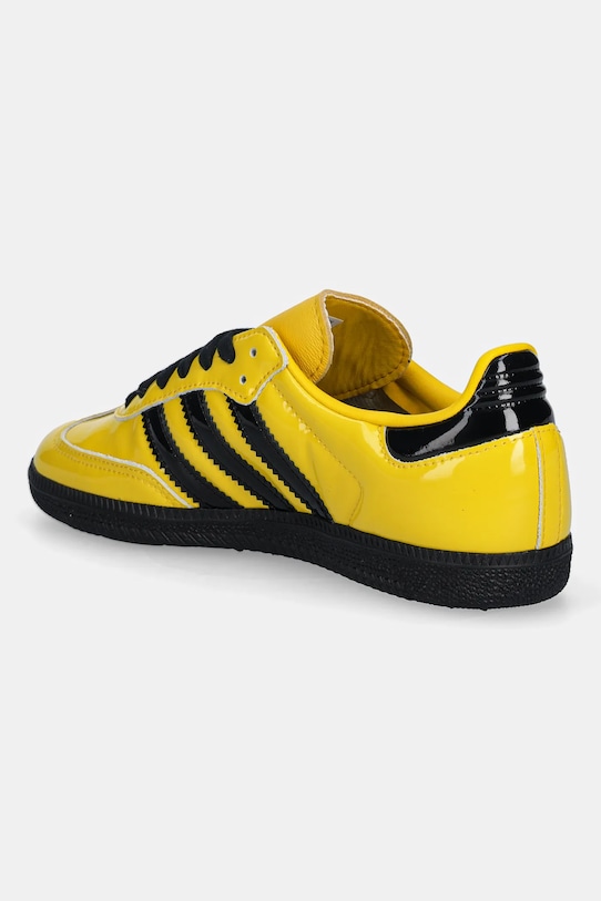 Obuwie adidas Originals sneakersy skórzane Samba OG W JR8749 żółty