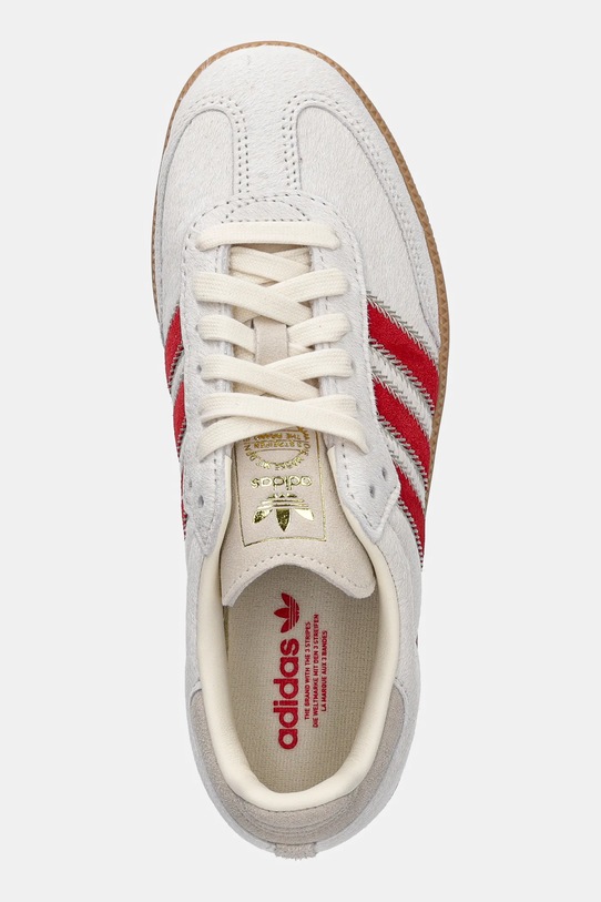 adidas Originals sneakersy skórzane Samba OG W beżowy JS3935