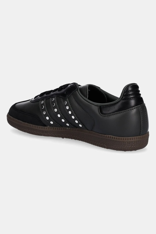 Obuwie adidas Originals sneakersy skórzane Samba OG W JR8869 zielony