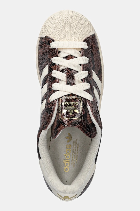 adidas Originals sneakersy Superstar II W brązowy JP8158